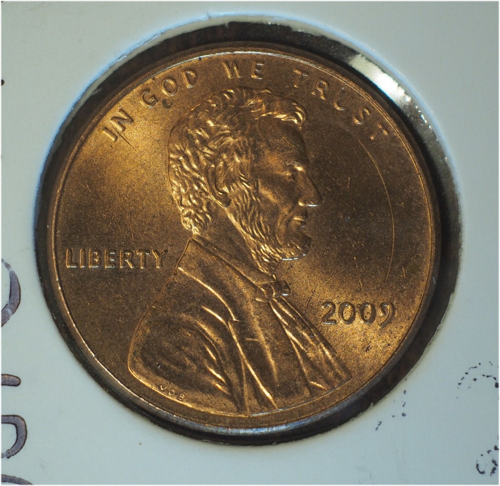 2009 P ERROR DIE CHIP LINCOLN FORMATIVE YEARS CENT • UNCIRCULATED •