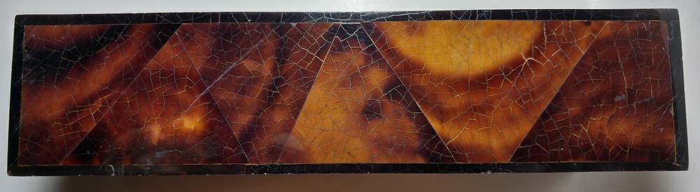 John Richard Tenshell Rectangular Box Brown Designer Accessory Midcentury Modern