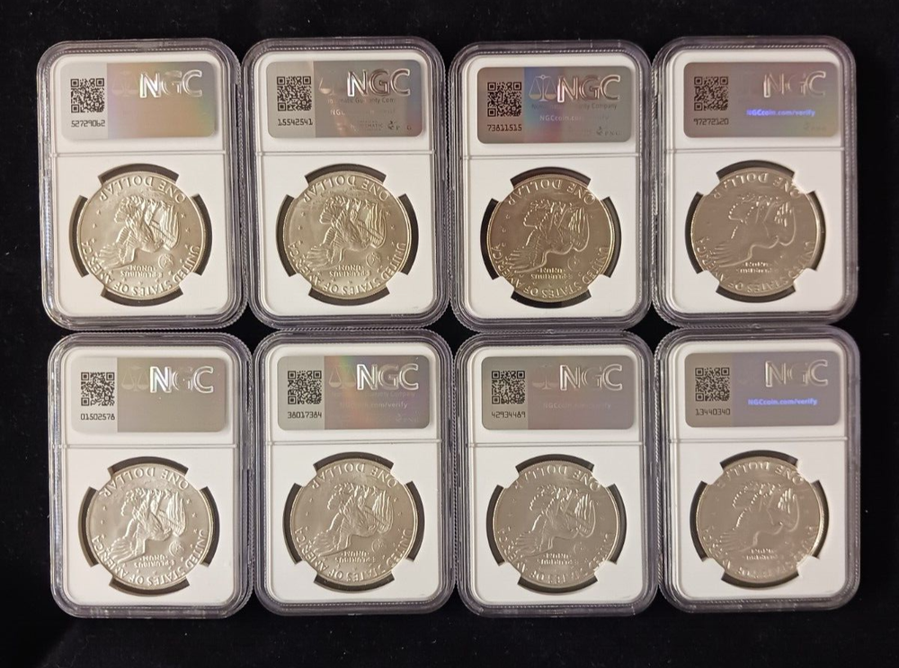 1973(S) Silver $ NGC MS 67 Ike Dollar Coin