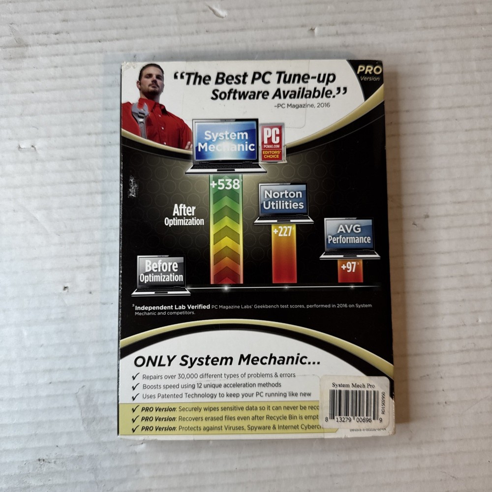 iolo System Mechanic Pro PC Tune Up Software 2011
