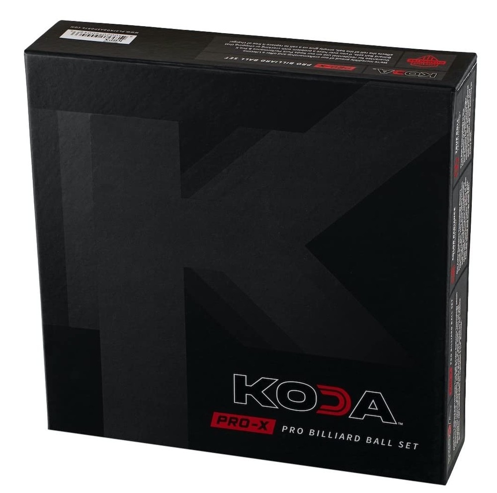 Koda Pro X Pool Ball Set 2.25", multicolor