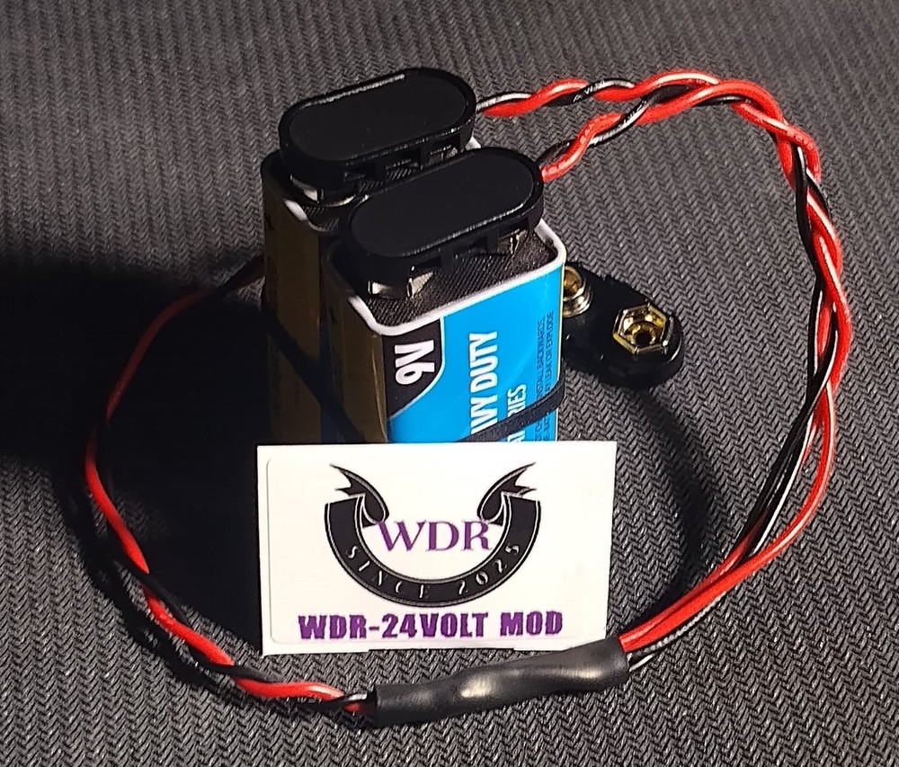 18 Volt Mod harness for EMG & Active Pickup Solderless