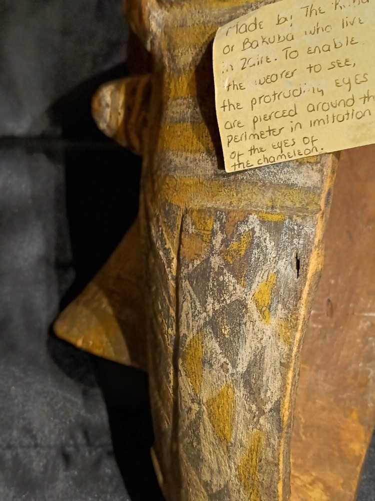 Authentic Bushoong Kuba Mask.