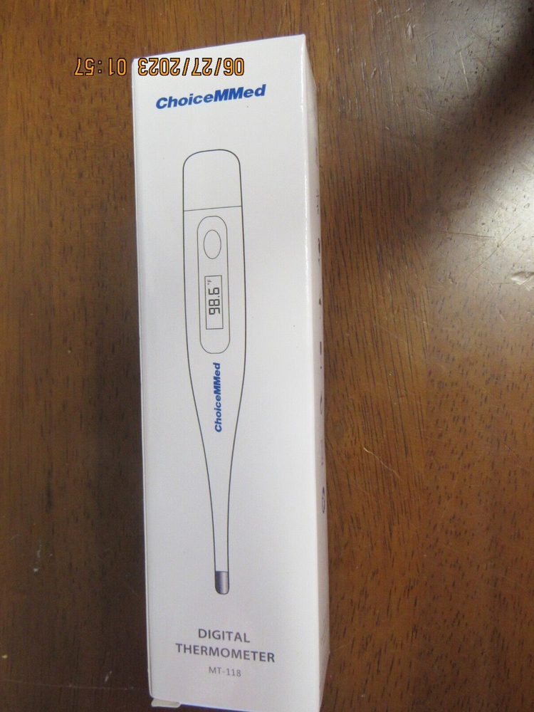 2 Digital Thermometer Oral Rectal Maxillary ChoiceMMed