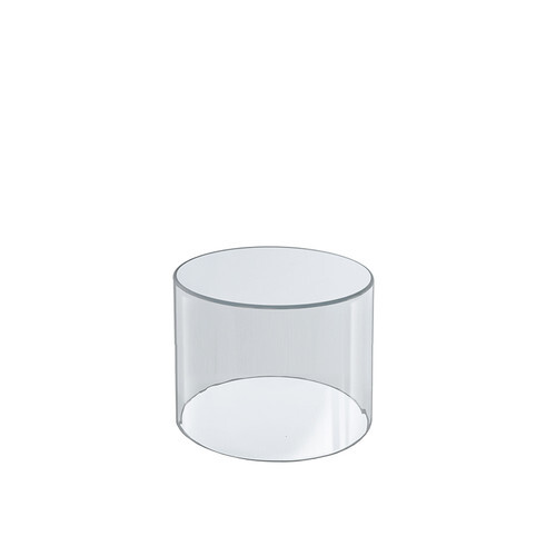 Azar Displays Clear Acrylic Cylinder Display, Plastic Round Container and...