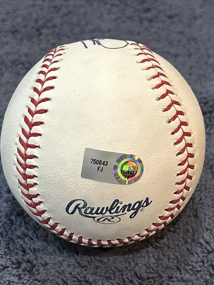 jacob turner signed baseball Mlb Coa autograph ball auto bb