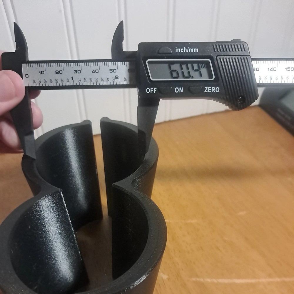 Tesla Model S X Front Center Console Double & single Cup Holder Divider Insert