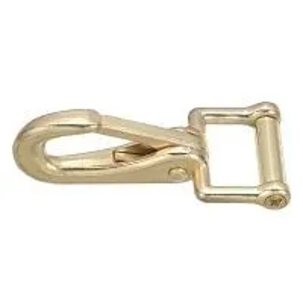 New! Tough-1 HALTER REPLACEMENT SNAP Easy replacement Brass or nickel plated