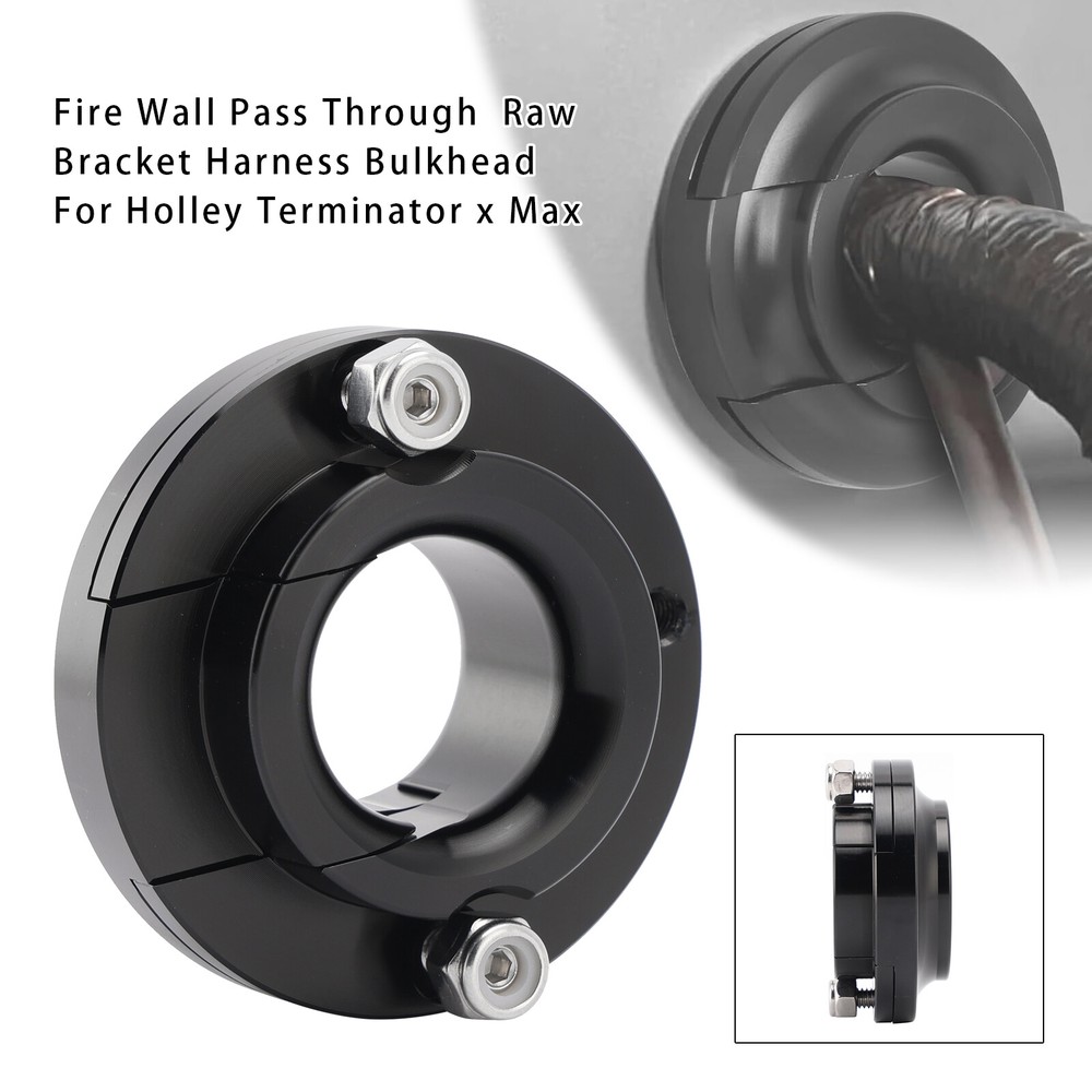 Fire Wall Pass Through  Raw Bracket Harness For Holley Terminator x Max US