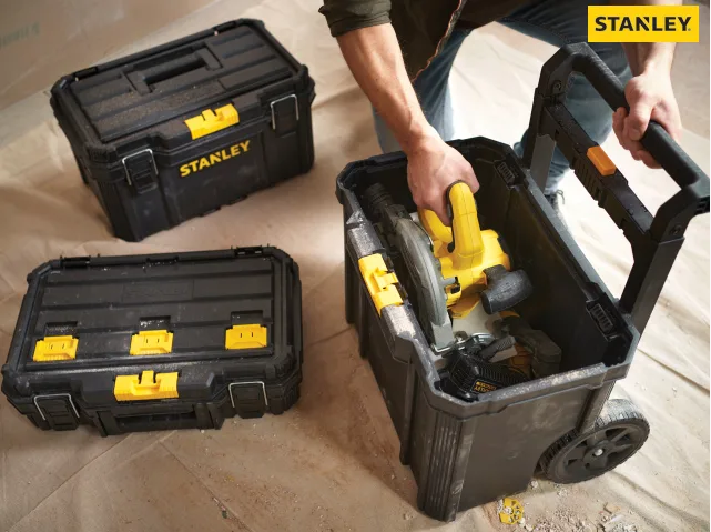 Stanley Modular Wheeled Rolling Tool Box Storage Case STA183319