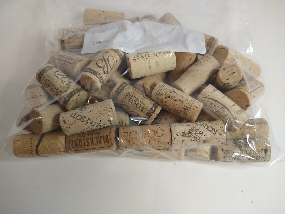 50 used wine corks lot