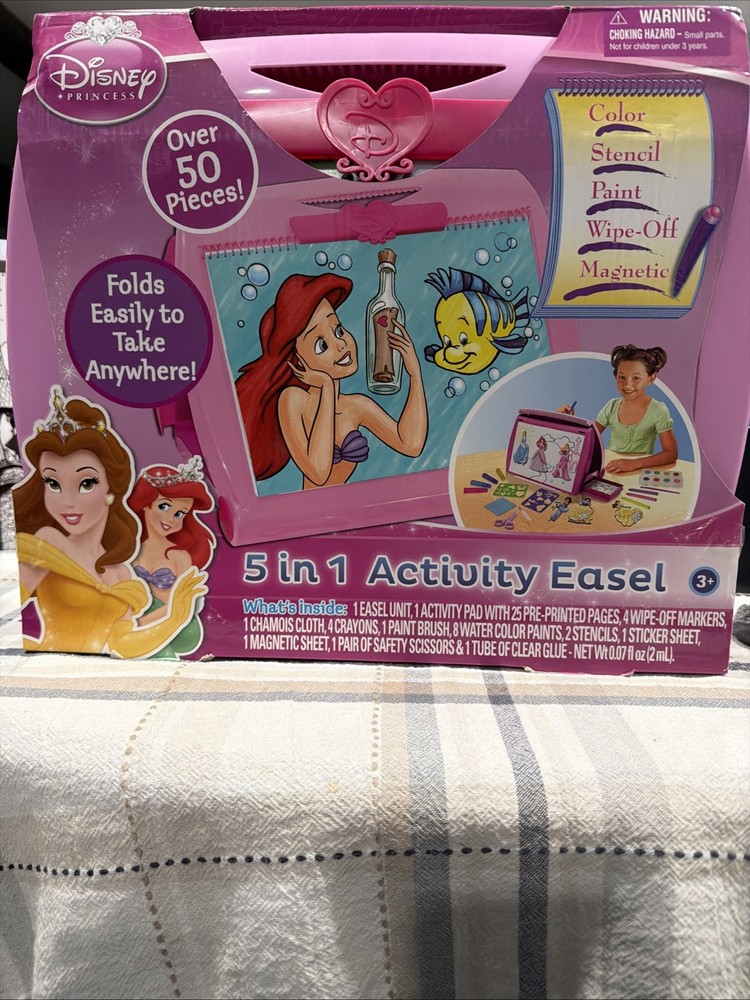 Disney Princess 5 In 1 Activity Easel