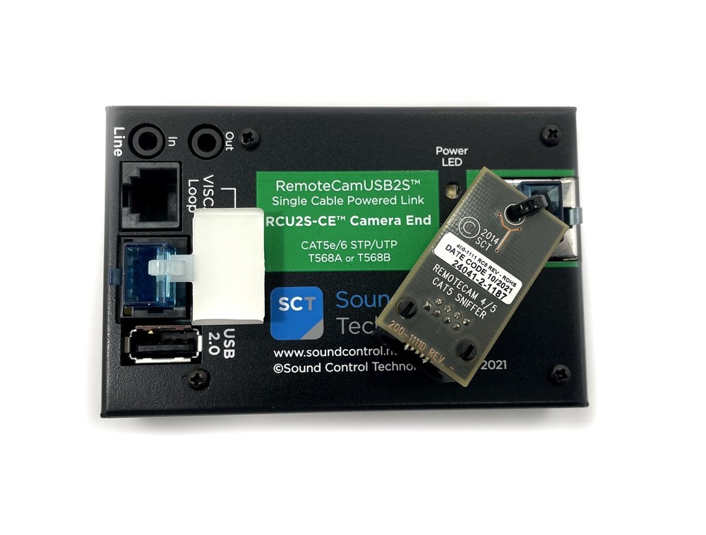 NEW Open Box Sound Control RCU2S-E4U for Polycom Camera EagleEye IV USB