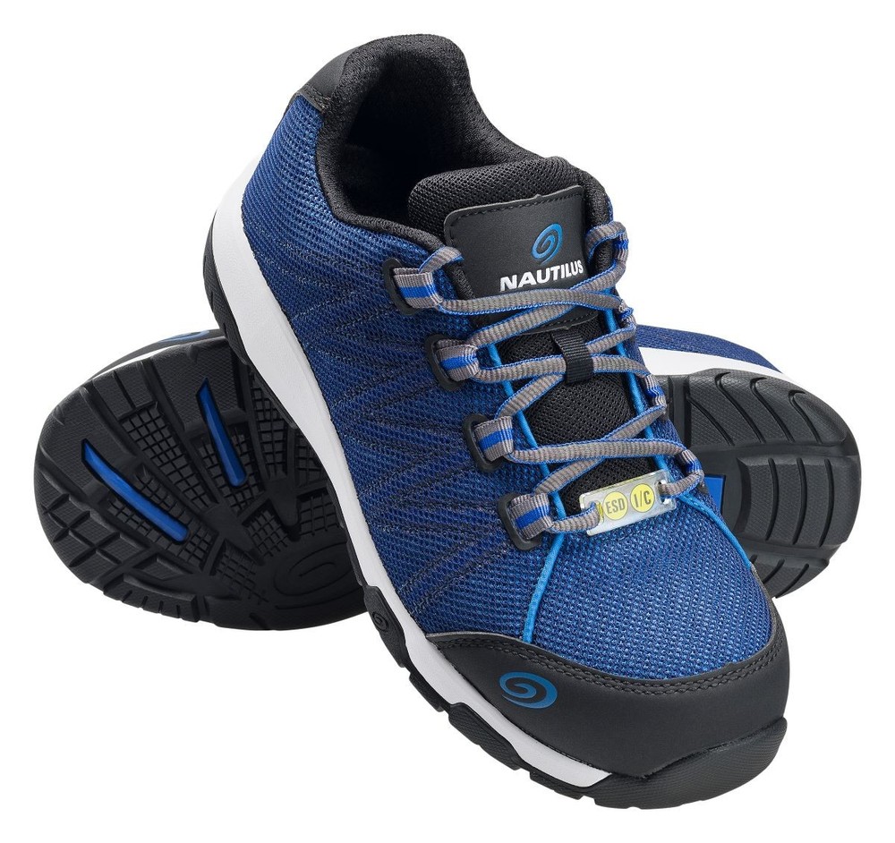 Nautilus Accelerator Carbon Toe ESD Work Shoe - Blue / Black