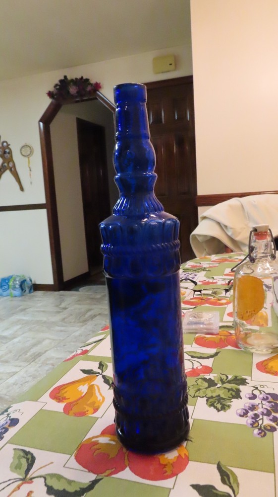 Blue Glass Bottle