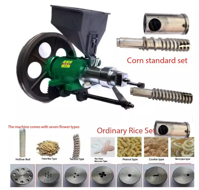 Seven-purpose Automatic Corn and Rice Cutting Multi-functional Food Extruder