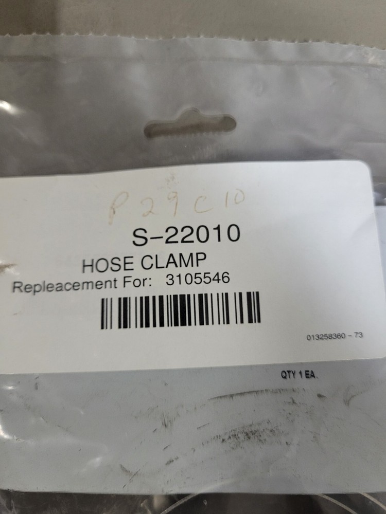 Radiator Hose Clamp S-22010  Replacement for 3105546 NEW
