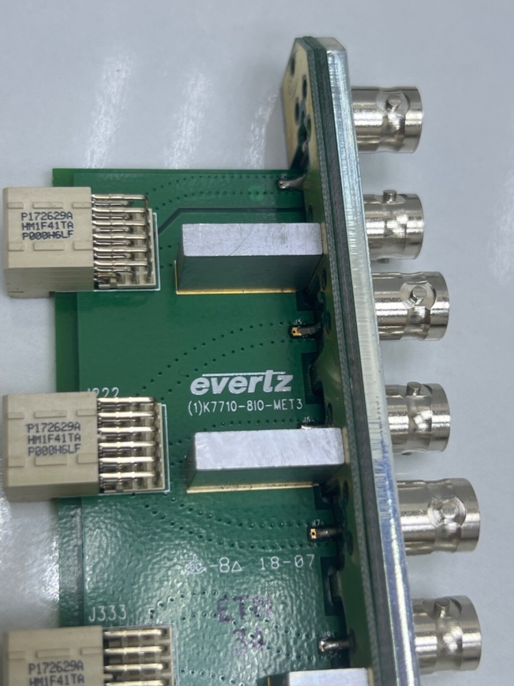 (LOT 2 PC) Evertz 7700ADA7 Backplane