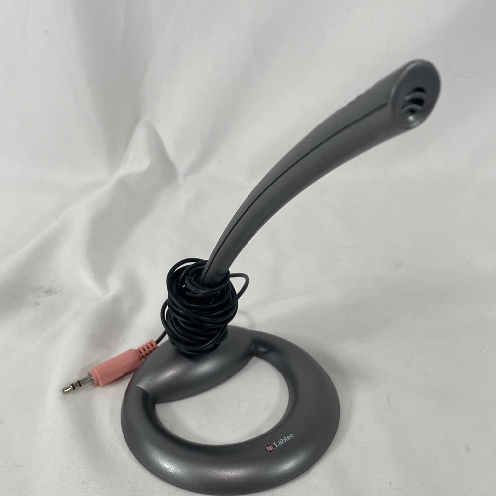 Lab Tech Wired Computer Microphone Verse 504 Vintage