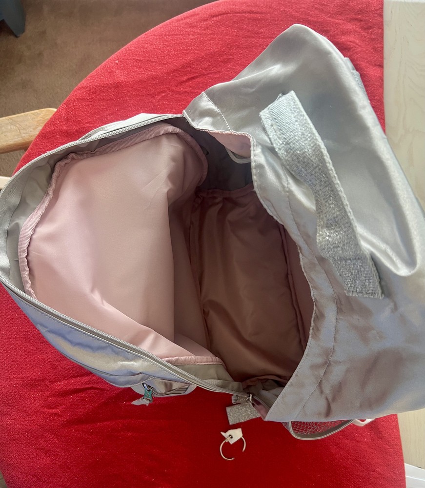 GAP SILVER METALLIC BACKPACK