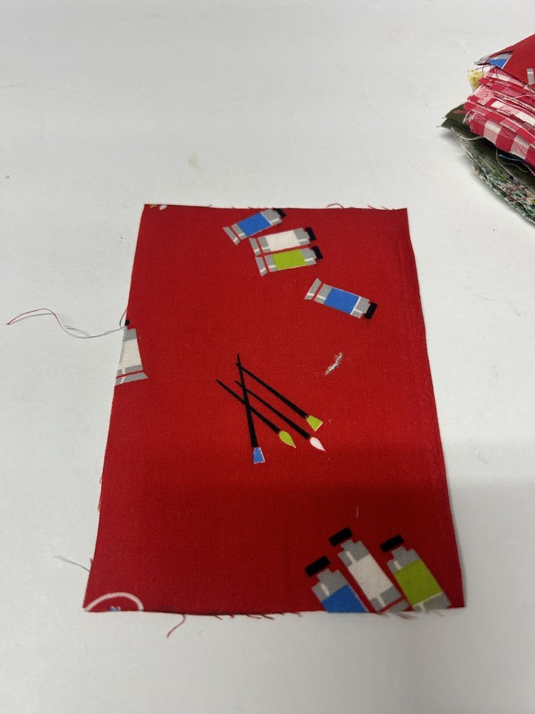 Vintage Cut Sheets 4 By 6 Cloth Sheets For Art Work