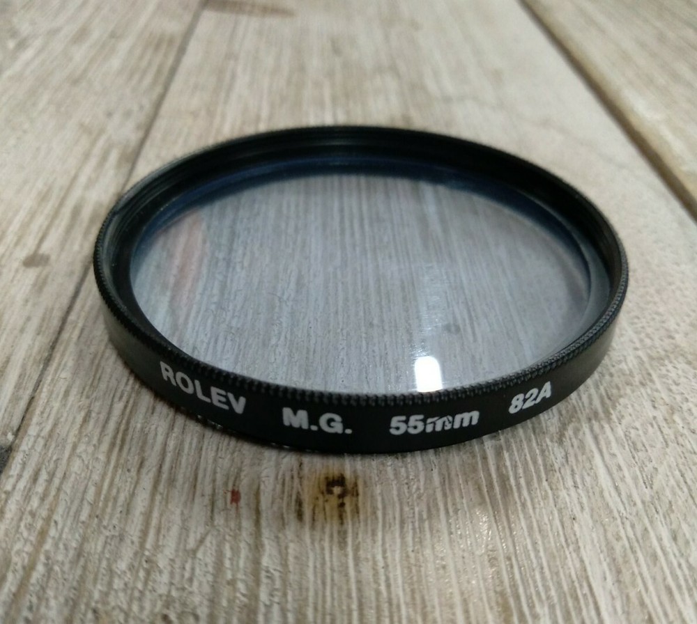 55mm Rolev M.G. 82A Filter - Great Condition - With Case