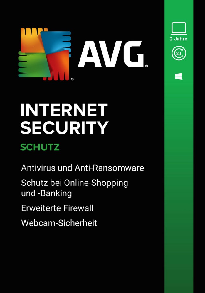 AVG Internet Security 2026 | 1PC 2 Years | Full Version/Upgrade UE DE
