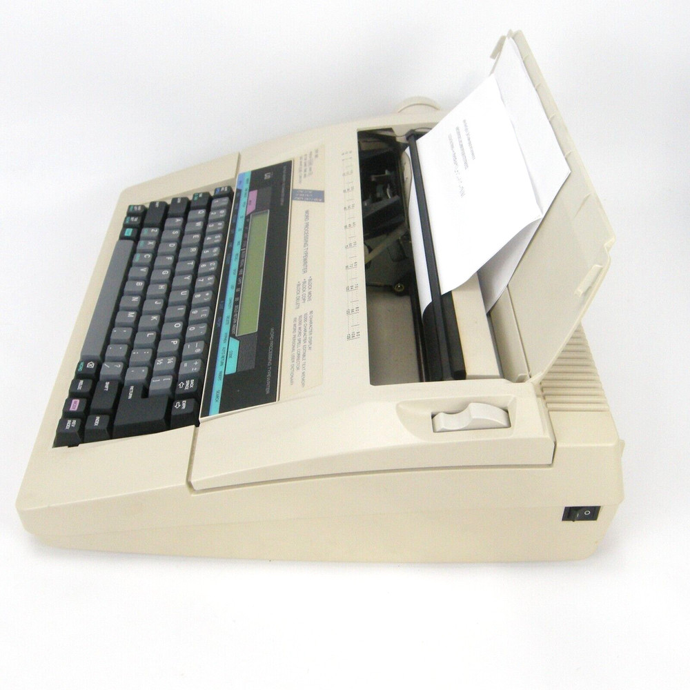 Sears Roebuck Portable Word Processing Typewriter 10K Text Memory - GC