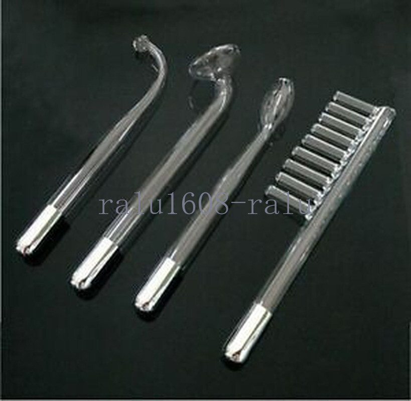 Electri Shock Electronic Portable High Frequency Wand Kit Set Neon Kit