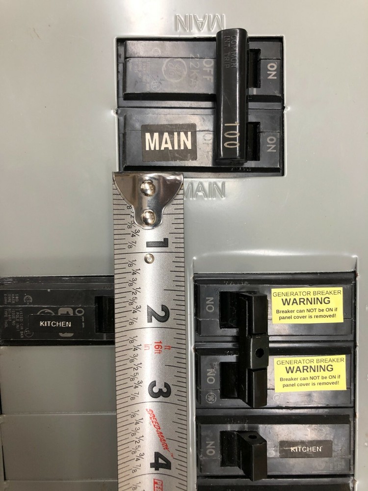 Generator Interlock Kit for GE 100 Amp Panel GEN-100