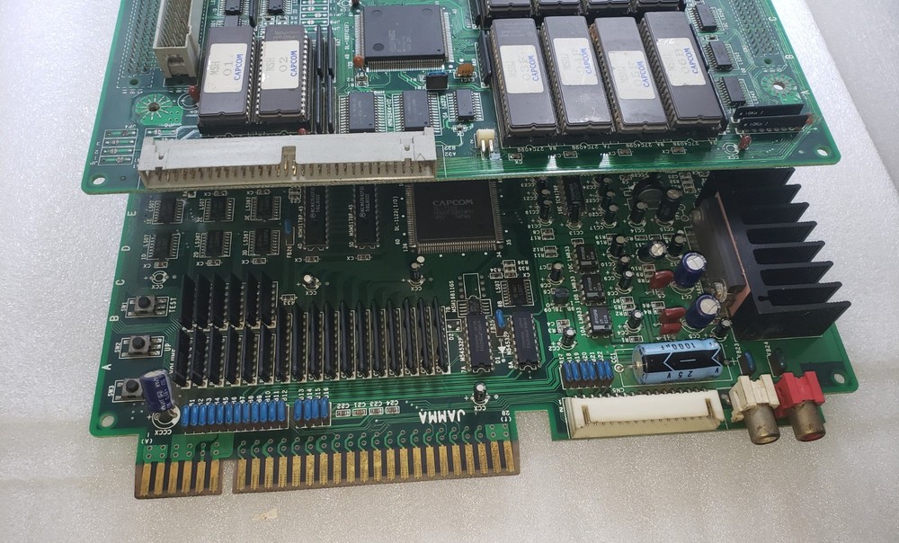 Marvel Super Heroes Original CPS II PCB (not working )Video Arcade Game Capcom