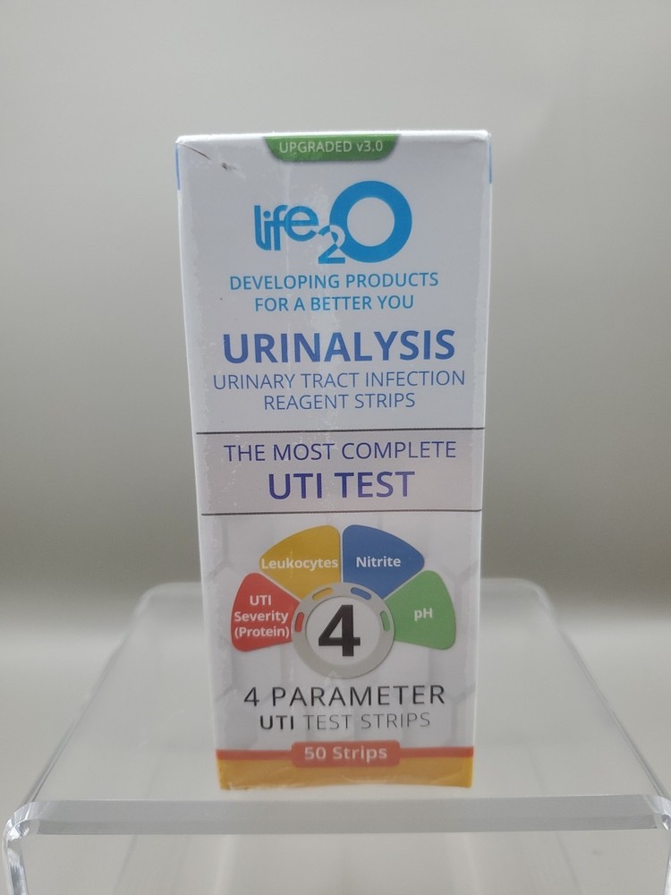 LIFE20 Urinalysis: 4 Parameter Reagent Strips (50 Strips) - EXP 09/26