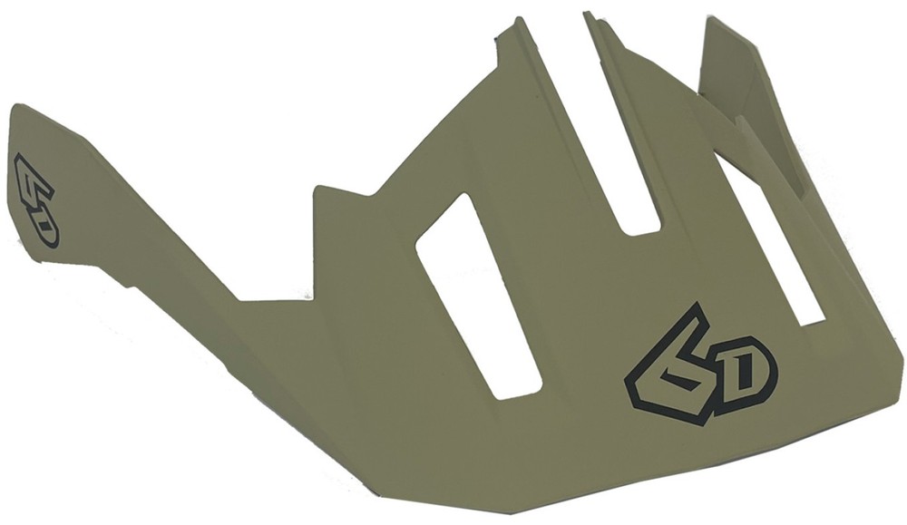 6D ATB-2T Helmet Replacement Visor/Peak Sand