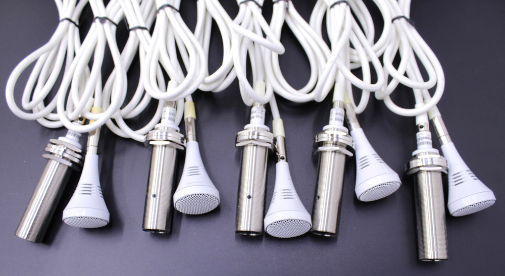 Lot of 10 ClearOne 860-001-013-W Ceiling Microphone Array Untested