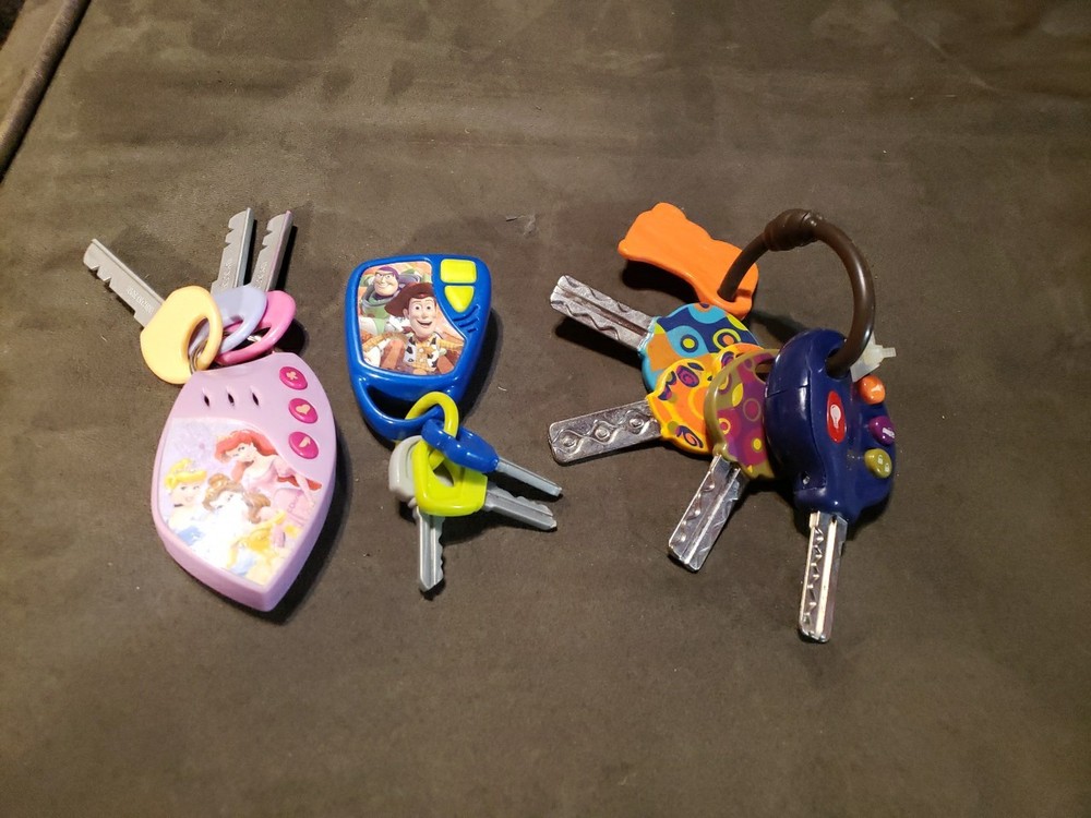 3 Sets Of Baby Keys