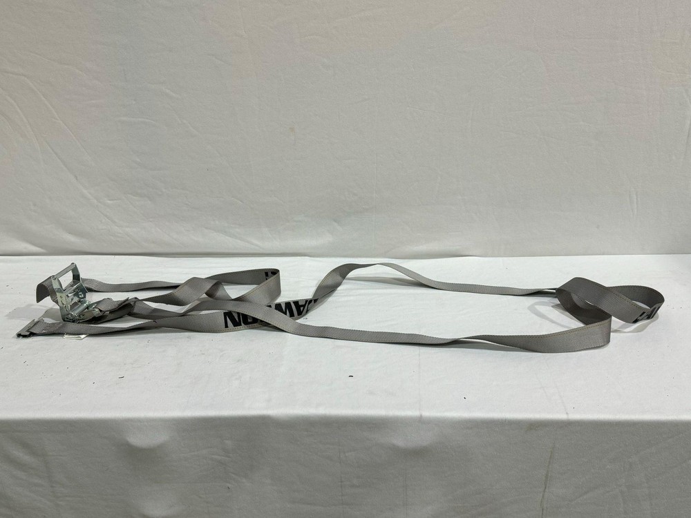 16' Grey E-Track Ratchet Strap 4 Pack