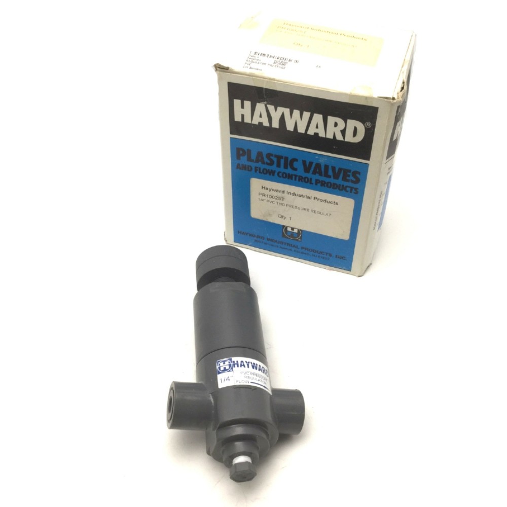 Hayward PR10025T PVC Pressure Regulator Ports: 1/4" Pressure Range: 5-75psi