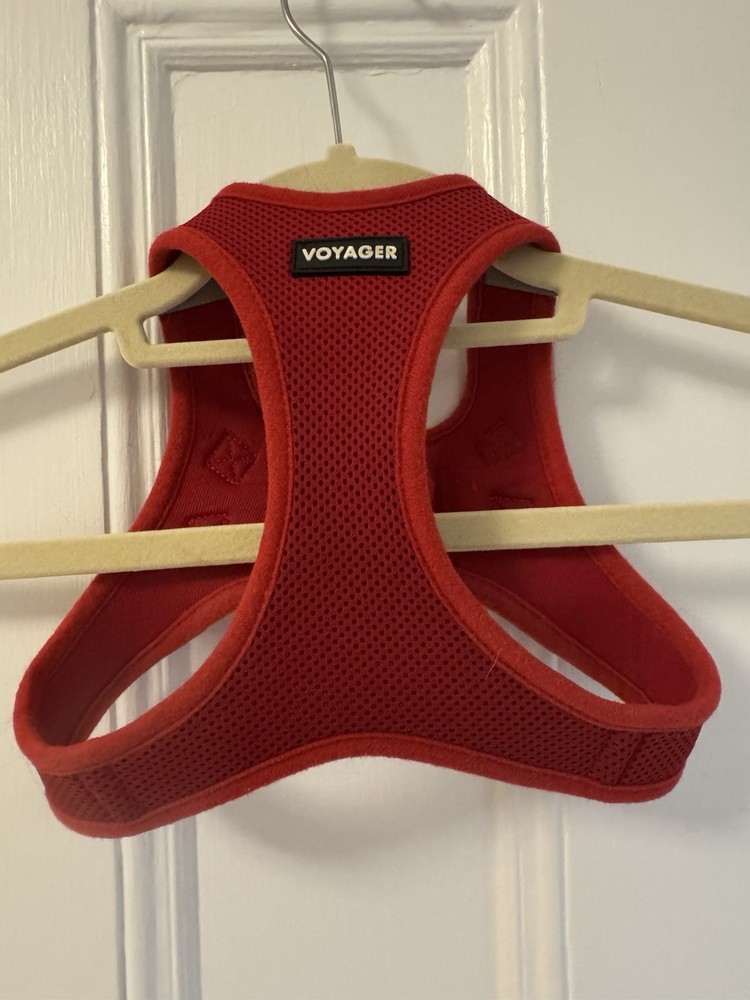 Red Voyager Dog Harness Size Large
