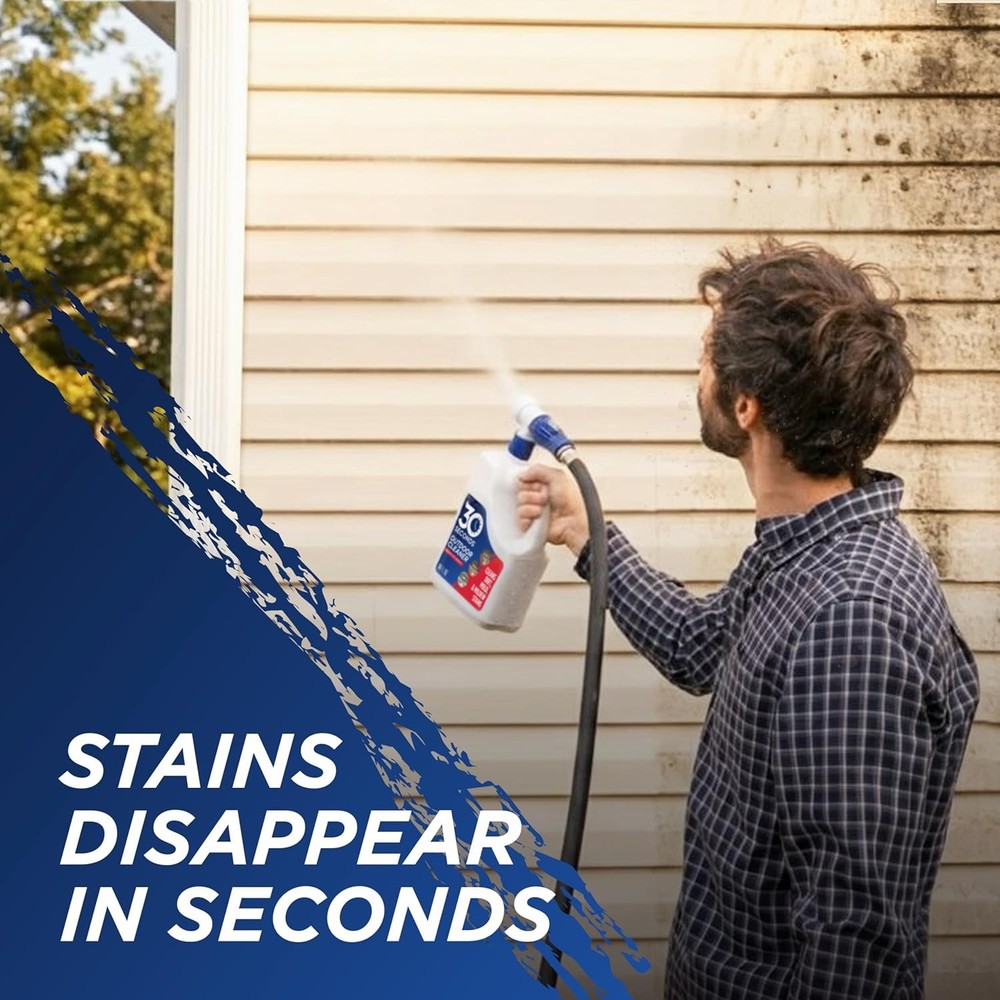 30 SECONDS Outdoor Cleaner 2 Pack with Sprayer