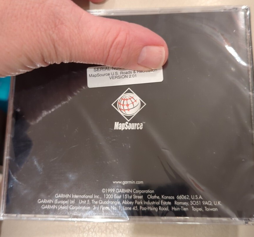 Garmin Roads and Recreation CD-ROM - Sealed