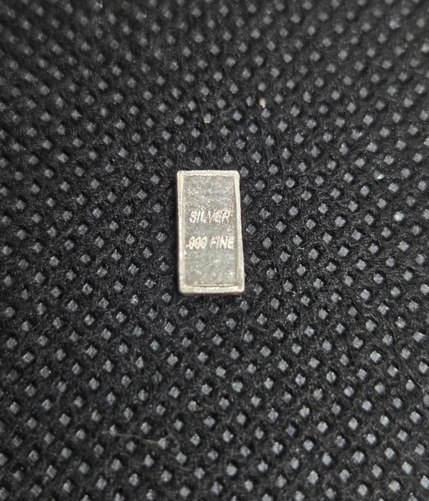 5 Grains .999 Fine Silver Bar