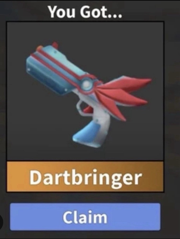 NERF Roblox MM2 Dartbringer Murder Mystery 2 REDEMPTION CODE ONLY