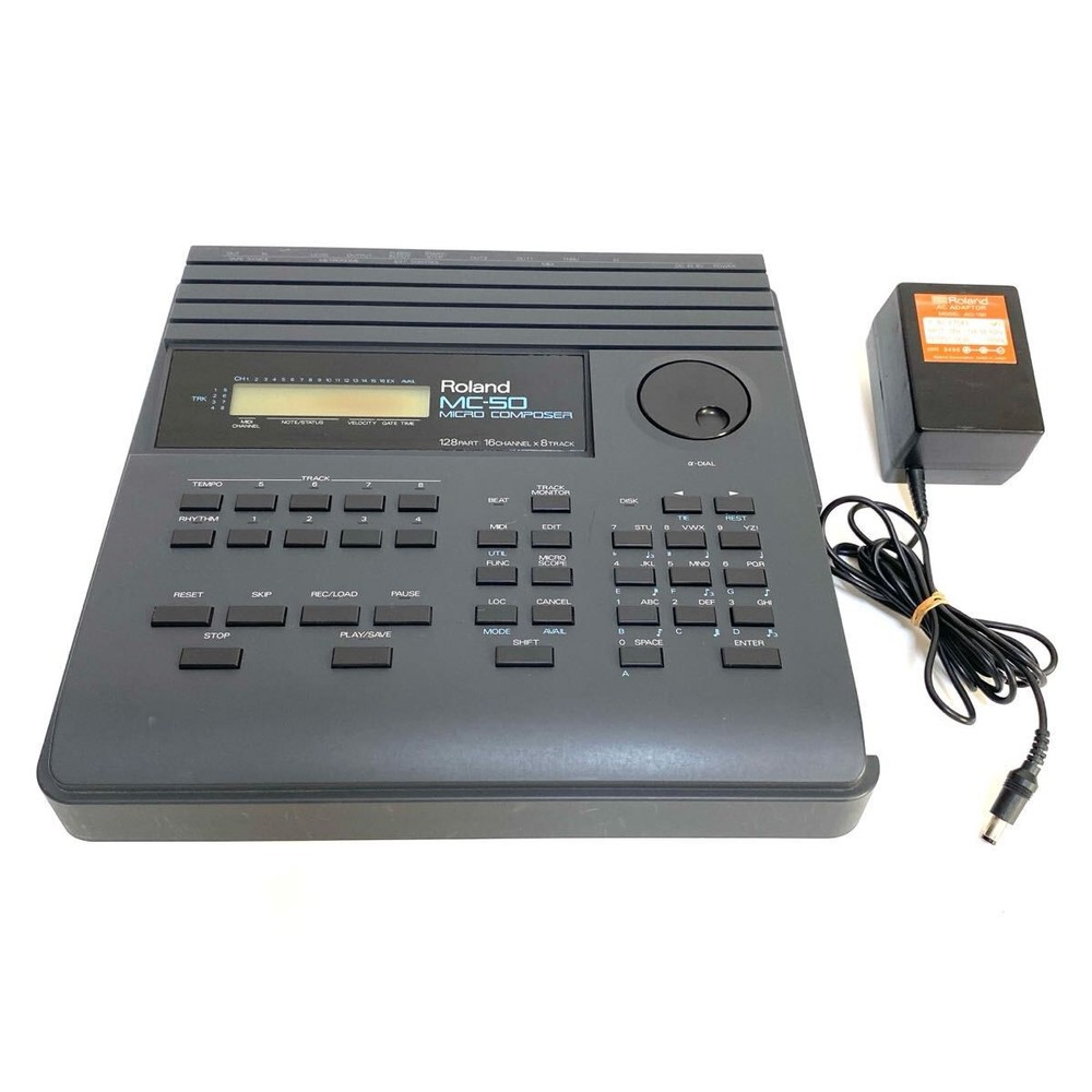 Roland MC-50 Micro Composer Sequencer Power on confirmed only.