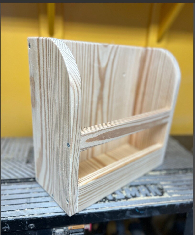 Solid Wood Restaurant Diner Pub Menu Holder Heavy Duty