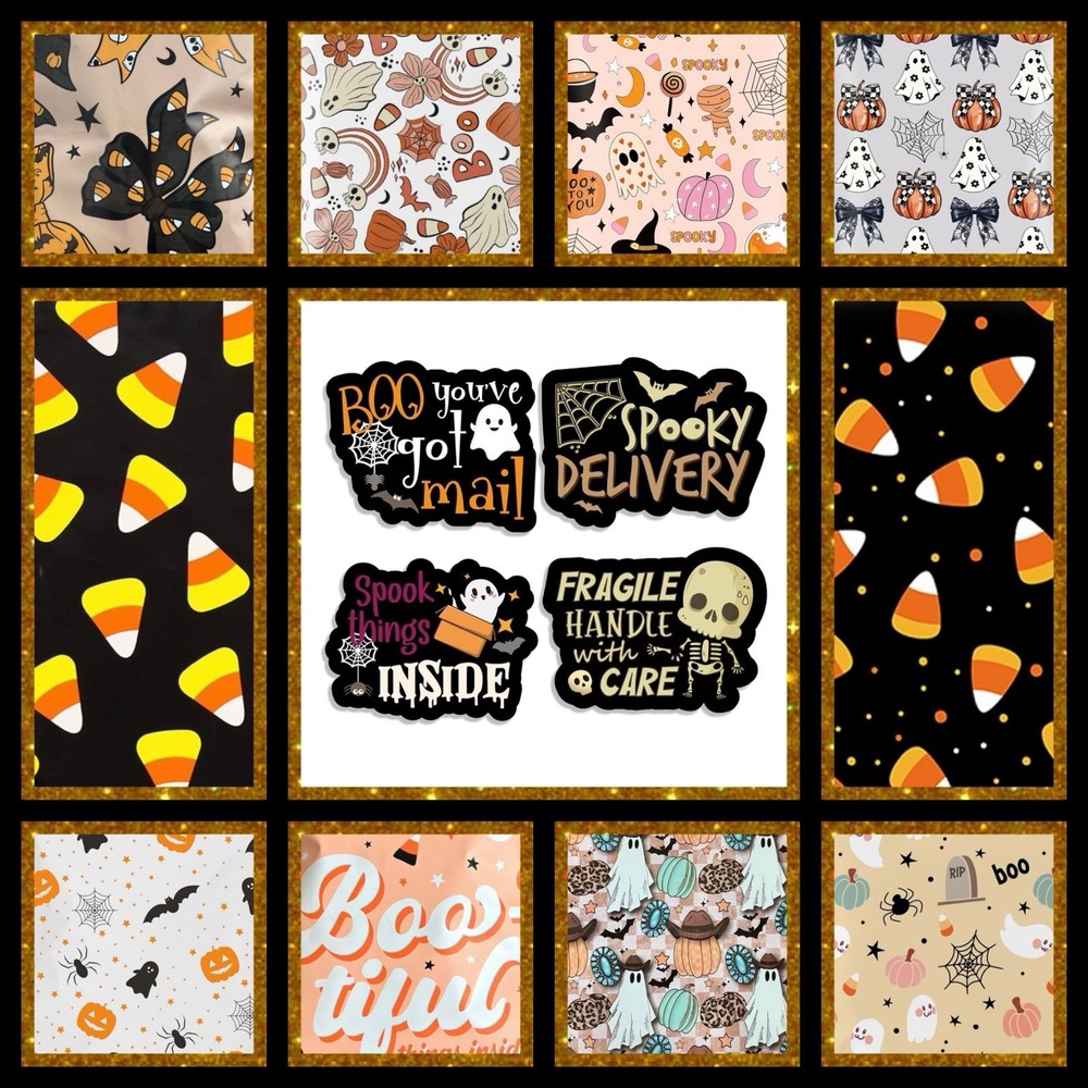 Poly Mailers Halloween Assortment 10x13