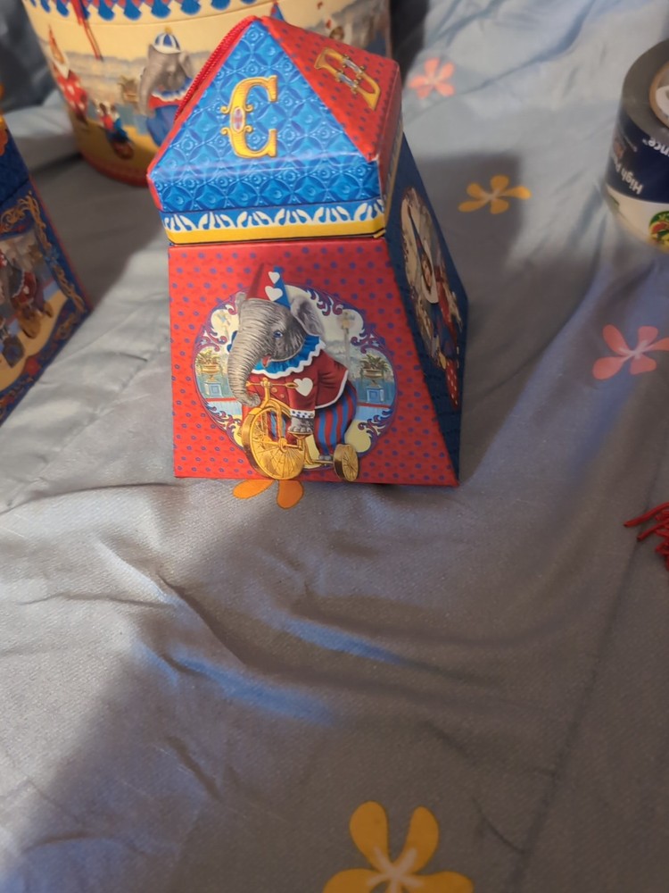 Punch Studio Nesting Boxes Carousel Circus Nesting Boxes By John Grossman