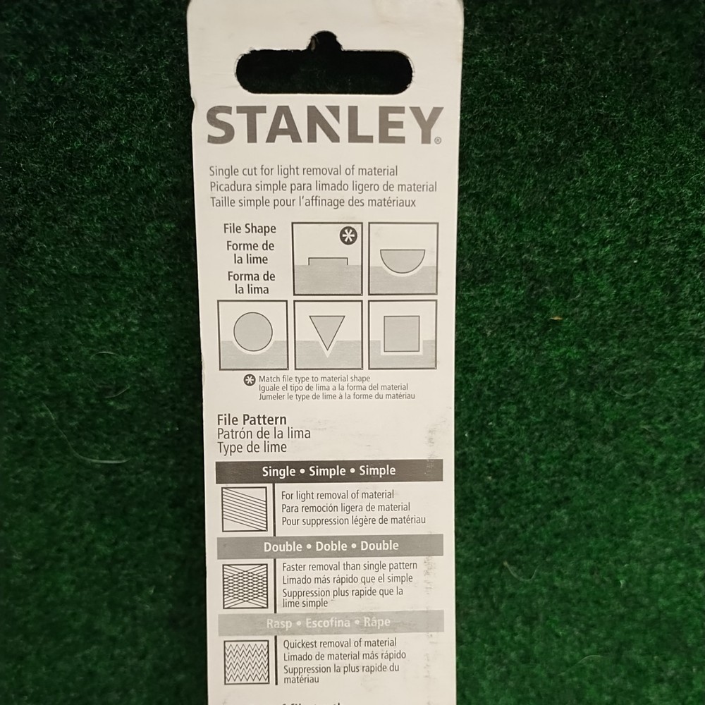 Stanley Hand Tools 8" Bastard File
