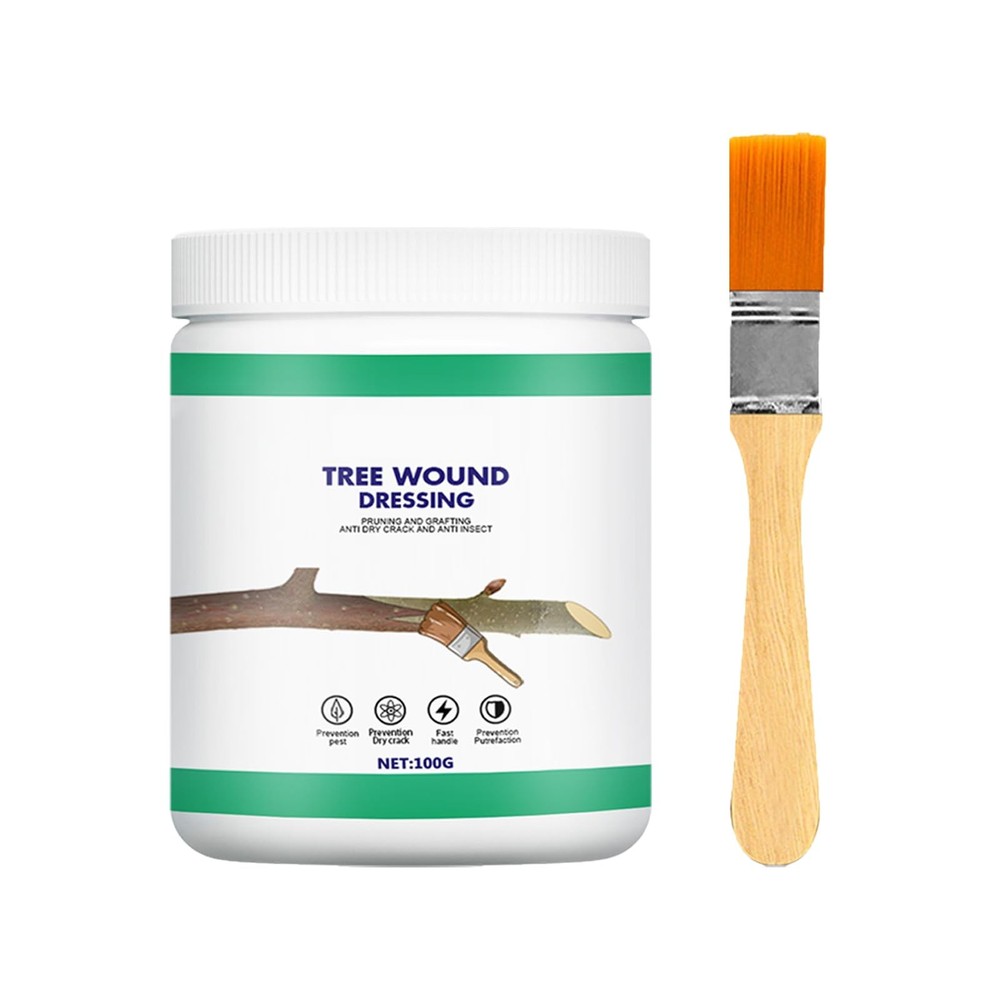Tree Wound Pruning Sealer, Tree Wound Dressing with Brush, Tree Wound Sealer