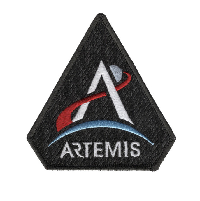 4" ARTEMIS PROGRAM SPACE EMBROIDERED PATCH