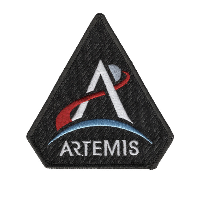 4" ARTEMIS PROGRAM SPACE EMBROIDERED PATCH